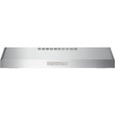  GE Profile 30-Inch Under Cabinet Range Hood with 4 Speeds hotte stain less IMAGE 2
