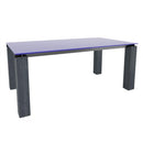  Canadel East Side Dining Table with Glass Top GRE04072CR15EEBNF IMAGE 2