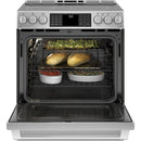  GE Café 30-inch Slide-In Induction Range CCHS985SELSS IMAGE 5