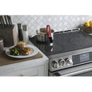  GE Café 30-inch Slide-In Induction Range CCHS985SELSS IMAGE 8