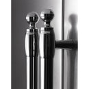  Bertazzoni 36-inch, 21 cu.ft. Freestanding French 4-Door Refrigerator with Automatic Ice Maker REF36X/17 + HERHK36REF IMAGE 3