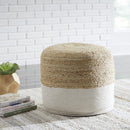  Signature Design by Ashley Sweed Valley A1000420 Pouf IMAGE 2