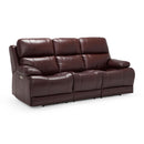  Palliser Kenaston Power Reclining Leather Sofa 41064-31-CLASSIC-BURGUNDY IMAGE 2