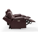  Palliser Kenaston Power Reclining Leather Sofa 41064-31-CLASSIC-BURGUNDY IMAGE 7