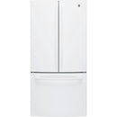  GE 33-inch, 18.6 cu. ft. Counter-Depth French-Door Refrigerator with Ice Maker GWE19JGLWW IMAGE 1