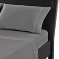  Bedgear Dri-Tec Performance Pillowcase Sets- Gray (Queen) IMAGE 1