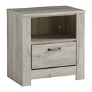  Signature Design by Ashley Bellaby 1-Drawer Nightstand TABLE DE NUIT ASHLEY IMAGE 1