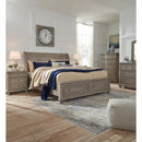  Signature Design by Ashley Lettner California King Sleigh Bed with Storage B733-78/B733-76/B733-95 IMAGE 4
