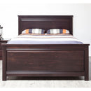  Mako Wood Furniture Decora King Panel Bed 600-K-CH-HB/FB/R/SLT IMAGE 1