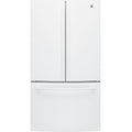  GE 36-inch, 27 cu.ft. Freestanding French 3-Door Refrigerator with Internal Water Dispenser GNE27JGMWW IMAGE 1