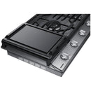  Samsung 36-inch Built-In Gas Cooktop with Wi-Fi Connectivity NA36N6555TS/AA IMAGE 3