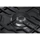  Samsung 36-inch Built-In Gas Cooktop with Wi-Fi Connectivity NA36N6555TS/AA IMAGE 6