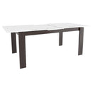  Canadel Downtown Dining Table with Glass Top GRE03866WH18MDCN1 IMAGE 5