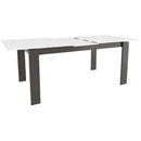  Canadel Downtown Dining Table with Glass Top GRE03866WH59MDCN1 IMAGE 4