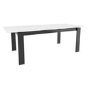  Canadel Downtown Dining Table with Glass Top GRE04072WH05MDCN1 IMAGE 2