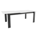  Canadel Downtown Dining Table with Glass Top GRE04072WH05MDCN1 IMAGE 5
