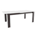  Canadel Downtown Dining Table with Glass Top GRE04072WH13MDCN1 IMAGE 6