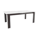  Canadel Downtown Dining Table with Glass Top GRE04072WH13MDCN1 IMAGE 7