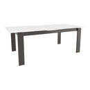  Canadel Downtown Dining Table with Glass Top GRE04072WH59MDCN1 IMAGE 4