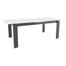  Canadel Downtown Dining Table with Glass Top GRE04072WH59MDCN1 IMAGE 5