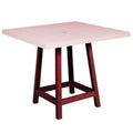  C.R. Plastic Products Generation TB23-05 40” Pub Legs - Burgundy IMAGE 1