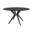  Canadel Round Downtown Dining Table with Glass Top GRN05454CT05MDPNF/BAS01005NA05MDP IMAGE 1