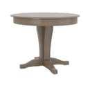  Canadel Round Canadel Dining Table with Pedestal Base TRN042424949MXCBF/BAS01000NA49MXC IMAGE 1