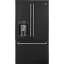  Café 36-inch, 22.2 cu. ft. Counter-Depth French 3-Door Refrigerator with Ice and Water CYE22UELDS IMAGE 1