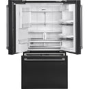  Café 36-inch, 22.2 cu. ft. Counter-Depth French 3-Door Refrigerator with Ice and Water CYE22UELDS IMAGE 2