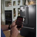  Café 36-inch, 22.2 cu. ft. Counter-Depth French 3-Door Refrigerator with Ice and Water CYE22UELDS IMAGE 7