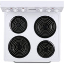  Marathon 24-inch Freestanding Electric Range MER240W IMAGE 3
