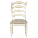 Signature Design by Ashley Realyn Dining Chair Realyn D743-01 Dining Upholstered Side Chair (Dining Seating - Chairs) IMAGE 2