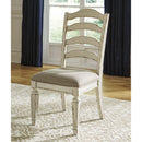  Signature Design by Ashley Realyn Dining Chair Realyn D743-01 Dining Upholstered Side Chair (Dining Seating - Chairs) IMAGE 4