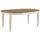  Signature Design by Ashley Oval Realyn Dining Table Realyn D743-35 Oval Dining Room Extension Table (Dining Tables - Oval) IMAGE 1