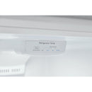  Frigidaire 24-inch, 10.1 cu. ft. Top Freezer Refrigerator FFET1022UW IMAGE 7