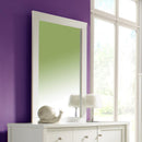  Concept Plus Dresser Mirror 60-13 Dresser Mirror - White IMAGE 1