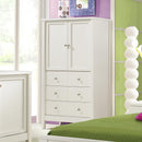  Concept Plus 3-Drawer Chest 60-04 3-Drawer Chest with 2 Drawers - White IMAGE 1