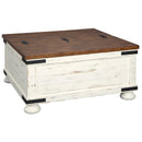  Signature Design by Ashley Wystfield Lift Top Cocktail Table TABLE DE BOUT ASHLEY IMAGE 1