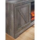  Signature Design by Ashley Wynnlow TV Stand with Cable Management Wynnlow W440-68 Large TV Stand with Fireplace Option (TV Stands - Media Consoles and Credenzas) IMAGE 4