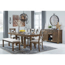  Signature Design by Ashley Moriville Dining Chair Moriville D631-01 Dining Upholstered Side Chair (Dining Seating - Chairs) IMAGE 10