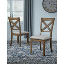  Signature Design by Ashley Moriville Dining Chair Moriville D631-01 Dining Upholstered Side Chair (Dining Seating - Chairs) IMAGE 4