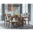  Signature Design by Ashley Moriville Dining Chair Moriville D631-01 Dining Upholstered Side Chair (Dining Seating - Chairs) IMAGE 9