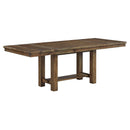  Signature Design by Ashley Moriville Dining Table with Trestle Base Moriville D631-45 Rectangular Dining Room Extension Table (Dining Tables - Rectangle) IMAGE 1