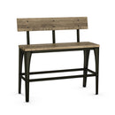  Amisco Architect Counter Height Bench 40272-26_51-86 IMAGE 1