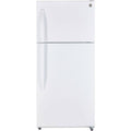 GE 30-inch 18 cu. ft. Top Freezer Refrigerator GTE18FTLKWW IMAGE 1