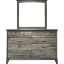  Mako Wood Furniture Acer 10-Drawer Dresser M-5800-10-61-D IMAGE 3