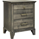  Mako Wood Furniture Acer 3-Drawer Nightstand M-5800-2.5-23 IMAGE 2