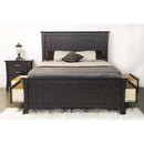  Mako Wood Furniture Chelsea Queen Panel Bed with Storage 5200-ST-Q IMAGE 3