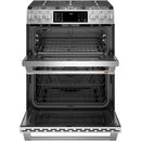  Café 30-inch Slide-in Gas Double Oven Range with Convection Technology CCGS750P2MS1 IMAGE 3