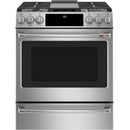  Café 30-inch Slide-in Dual-Fuel Range with Convection Technology CC2S900P2MS1 IMAGE 2
